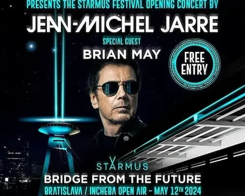 Jean Michel Jarre Bridge From The Future Concert Affiche